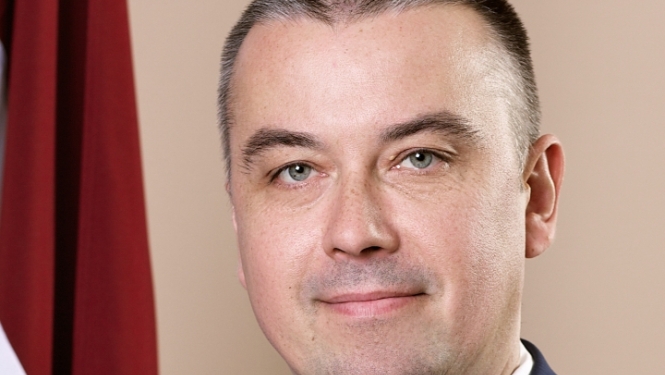 Attēlā redzams KNAB priekšnieks Jēkabs Straume
