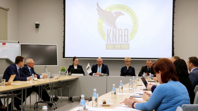 KNAB un LPS tikšanās KNAB zālē
