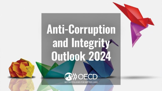 Attēlā redzams OECD izdevuma vāka foto