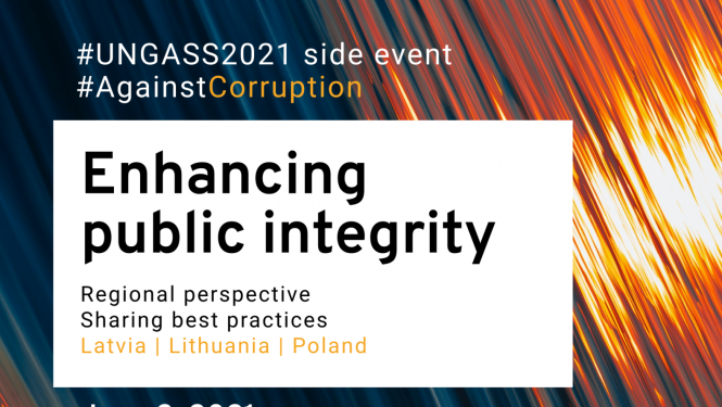 Ielūguma plakāts tematiskajam ANO pasākumam