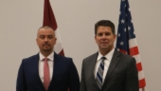 KNAB priekšnieks tiekas ar FIB direktora vietnieku