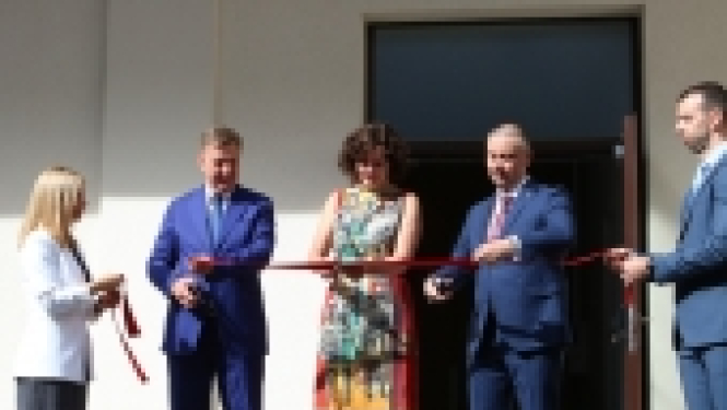 Svinīgi atklāta KNAB jaunā ēka Rīgā, Citadeles ielā 1