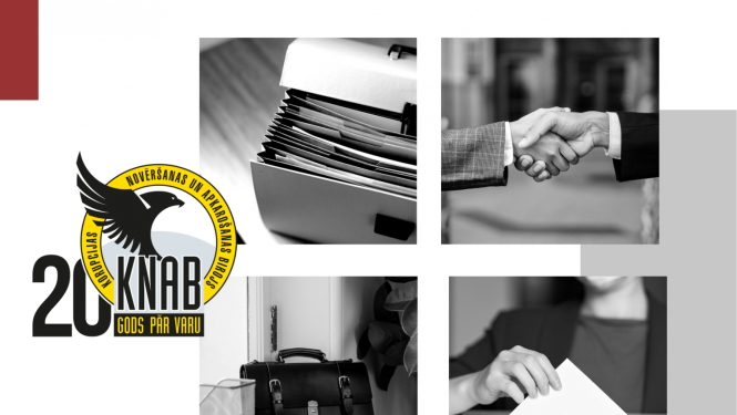 Four pictures representing the informative material