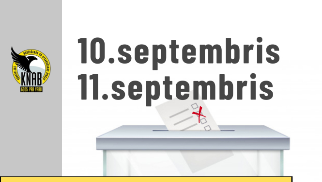 10. un 11. septembrī priekšvēlēšanu aģitācija ir aizliegta 