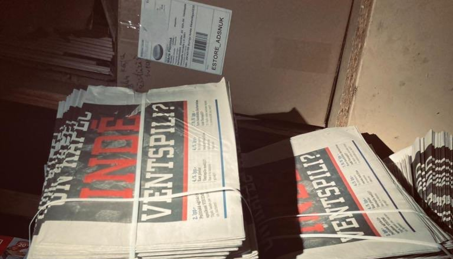 KNAB izņemtie slēptās aģitācijas izdevumi